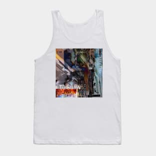 Digital grunge abstract Tank Top